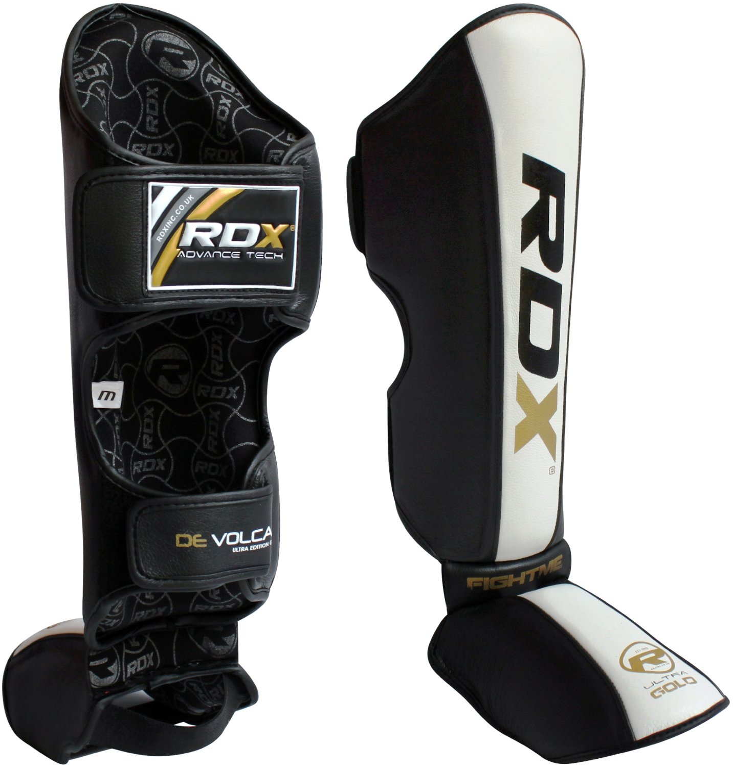 RDX Leather Pro Shin Guard evolved MMA