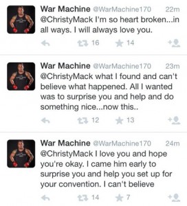 war machine mma tweets