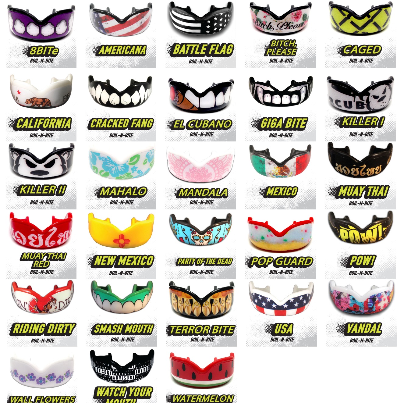 DAMAGE CONTROL Football Mouth Guard With Helmet Strap - No Boiling Required, Braces Compatible Lip Protection